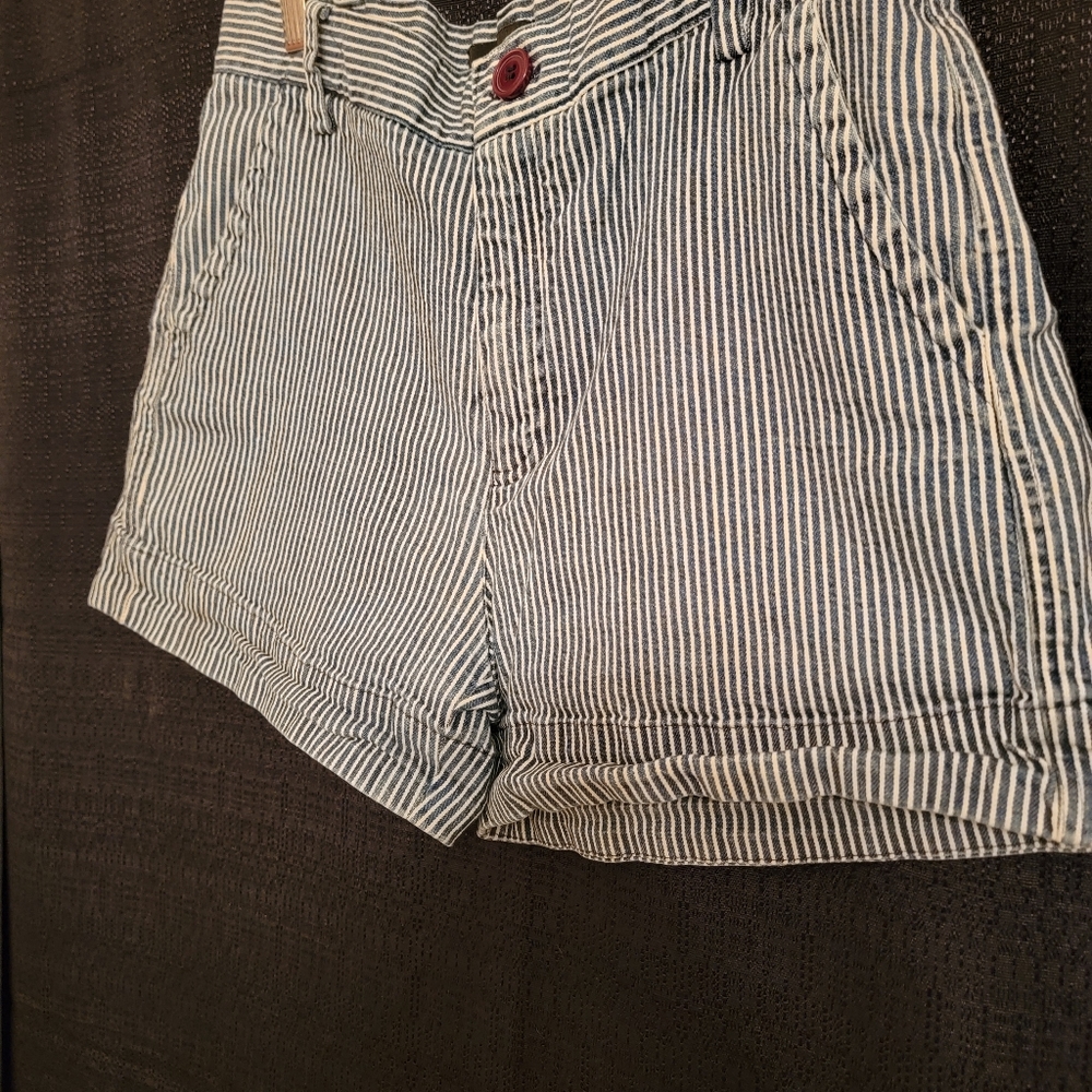 Pin stripped Short - Picture 2 of 7